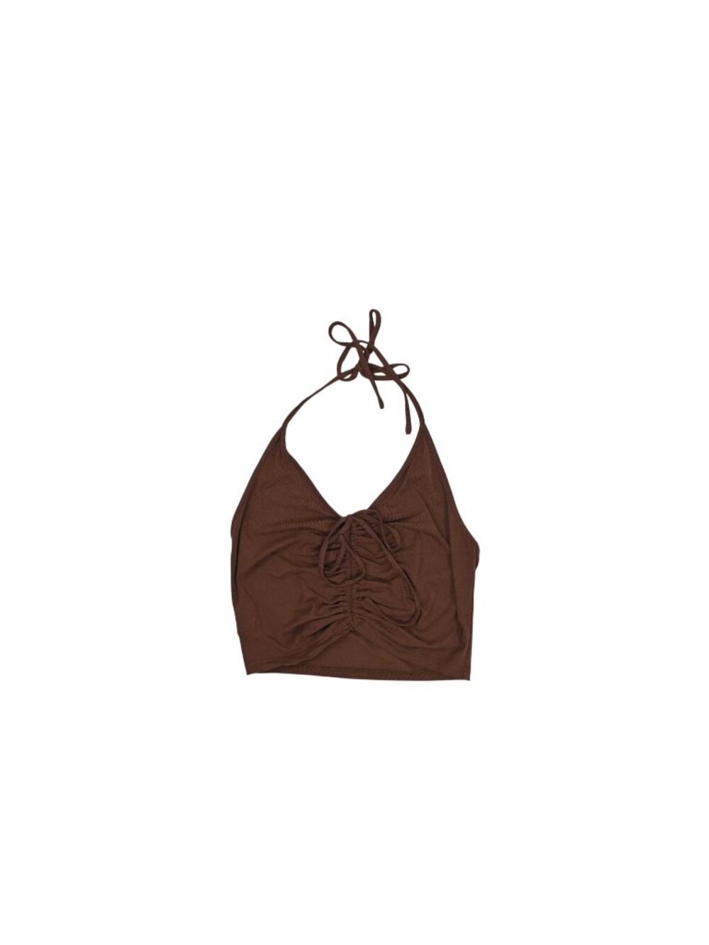 I.Am.Gia Halo Crop Top in Chocolate